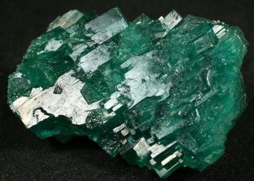 Beryl (var. emerald)<br />Coscuez mining district, Municipio San Pablo de Borbur, Western Emerald Belt, Boyacá Department, Colombia<br />40x26x15mm<br /> (Author: Fiebre Verde)