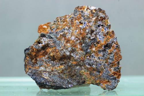Beraunita<br />Mina Sitio do Castelo (Cantera Folgosinho), Folgosinho, Gouveia, Distrito Guarda, Región Centro, Portugal<br />25x25 mm<br /> (Autor: Juan Espino)