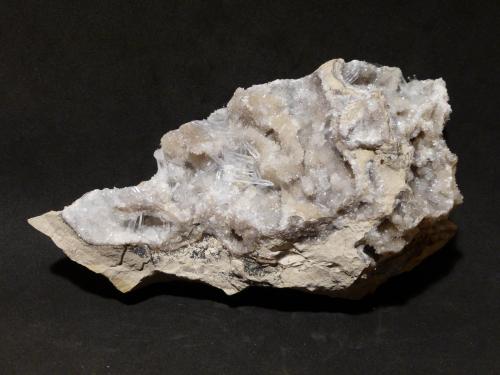 Celestina<br />Yacimiento de Celestinas, Torà, Comarca Solsonès, Lérida / Lleida, Cataluña / Catalunya, España<br />12,5x7 cm<br /> (Autor: Ander Ispizua Juan)