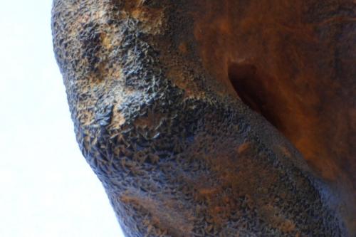 Goethita pseudomórfica de Pirita<br />Sant Julià de Ramis, Comarca Gironès, Gerona / Girona, Catalonia / Catalunya, Spain<br />Medidas pieza: 3,7x3,3x2 cm<br /> (Autor: Sergio Pequeño)