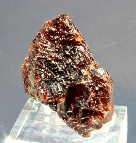 Spessartine<br />Concesión Navegadora (Concesión Orozimbo), Penha do Norte, Conselheiro Pena, Vale do Rio Doce, Minas Gerais, Brasil<br />3.2 x 2.1 cm<br /> (Author: Don Lum)