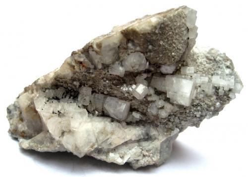 Calcite<br />St. Andreasberg mining area, Goslar District, Harz, Lower Saxony/Niedersachsen, Germany<br />Specimen size 7 cm<br /> (Author: Tobi)