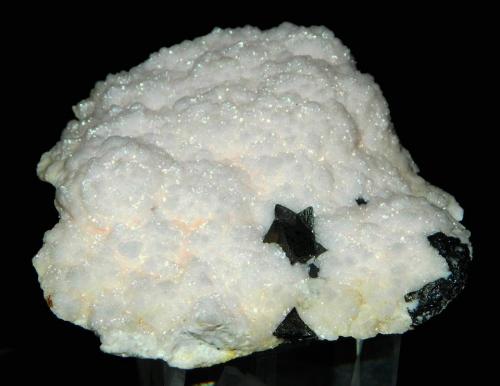 Tetrahedrite, Calcite<br />Zona minera Cavnic, Cavnic, Maramures, Rumanía<br />11 x 9 cm<br /> (Author: Deyu)