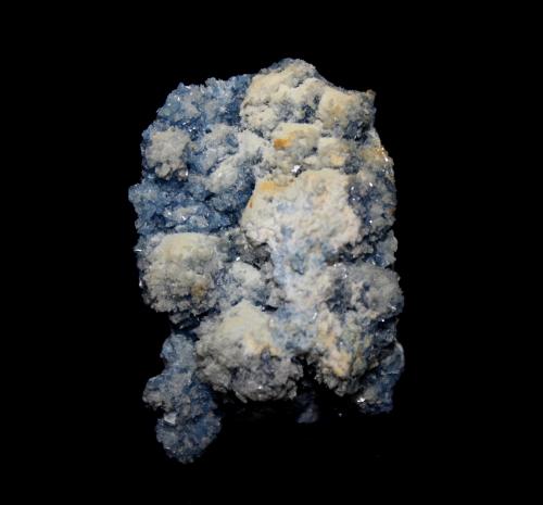 Vauxite, Paravauxite<br />Mina Siglo XX, Llallagua, Provincia Rafael Bustillo, Departamento Potosí, Bolivia<br />4.2 x 2.8 cm<br /> (Author: Don Lum)