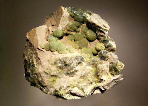 Wavellite<br />Dug Hill, Avant, Garland County, Arkansas, USA<br />10.9 x 11.6 cm<br /> (Author: crosstimber)