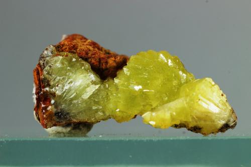 Adamita<br />Ojuela Mine, Mapimí, Municipio Mapimí, Durango, Mexico<br />30x25 mm<br /> (Autor: Juan Espino)