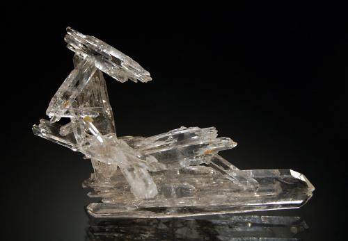 Quartz<br />Cantera Jeffrey, Jeffrey, Condado Pulaski, Arkansas, USA<br />3.7 x 5.2 cm<br /> (Author: crosstimber)