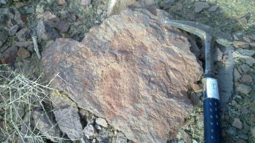 breccia ?<br />Abandoned Agate Mine, Qom, Central, Iran<br />cm<br /> (Author: Reyhane)