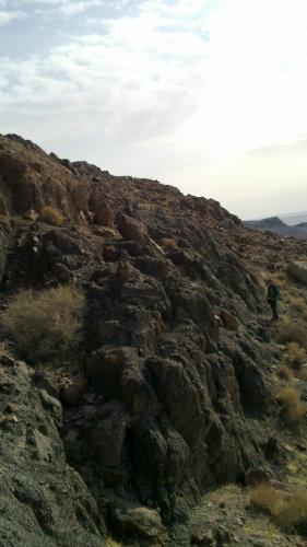 host rock<br />Abandoned Agate Mine, Qom, Central, Iran<br />cm<br /> (Author: Reyhane)