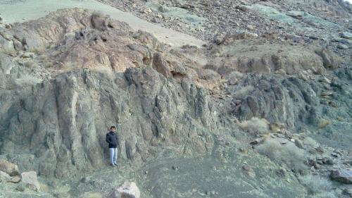 host rock<br />Abandoned Agate Mine, Qom, Central, Iran<br />cm<br /> (Author: Reyhane)