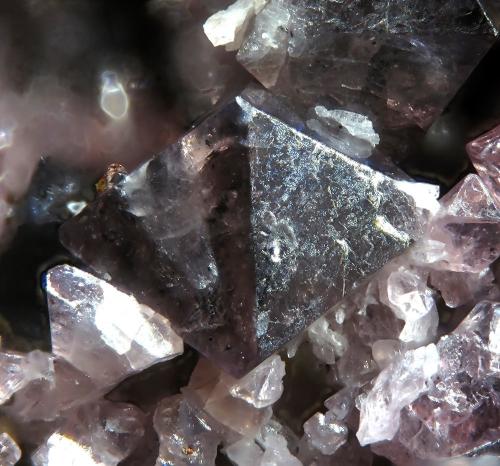 Spinel<br />Mina Trinidad, Cerros del Romeral y Pechón, Benalmádena-Mijas, Comarca Costa del Sol Occidental, Málaga, Andalucía, España<br /><br /> (Author: Rewitzer Christian)