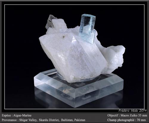 Beryl (var. aquamarine)<br />Shigar Valley, Shigar District, Gilgit-Baltistan (Northern Areas), Pakistan<br />fov 70 mm<br /> (Author: ploum)