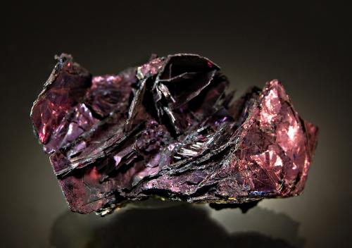 Covellite<br />Leonard Mine, Butte, Butte District, Silver Bow County, Montana, USA<br />2.6 x 4.1 cm<br /> (Author: crosstimber)