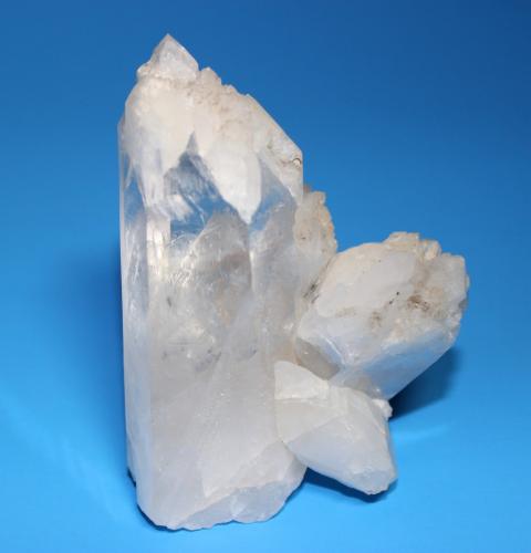 Quartz<br />Condado Garland, Arkansas, USA<br />10.5 x 7.7 x 6.0 cm<br /> (Author: Don Lum)