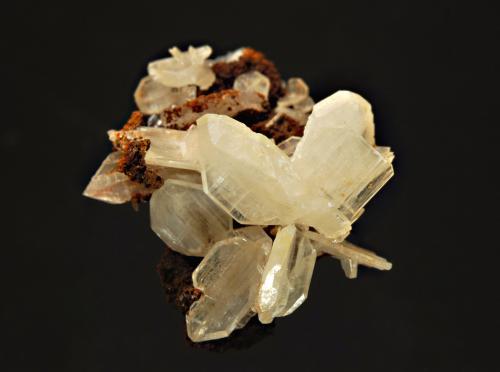 Cerussite<br />Monarch Mine, Prichard Creek, Shoshone County, Idaho, USA<br />1.6 x 1.8 cm<br /> (Author: crosstimber)