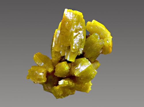 Pyromorphite<br />Mina Bunker Hill, Bunker Hill properties, Kellogg, Distrito Coeur d'Alene, Condado Shoshone, Idaho, USA<br />2.0 x 2.2 cm<br /> (Author: crosstimber)