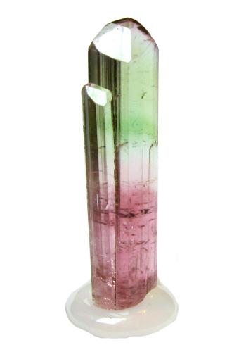 Elbaite<br />Paprok, Kamdesh District, Nuristan Province, Afghanistan<br />Specimen height 3,3 cm<br /> (Author: Tobi)