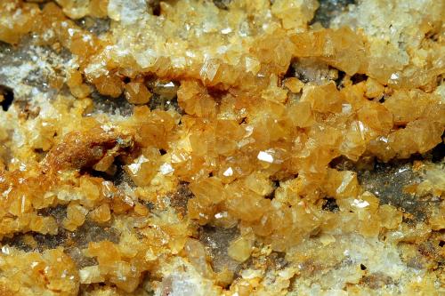 Woodhouseite<br />Champion Mine, White Mountain Peak, White Mountains, Mono County, California, USA<br />4.5 x 7.7 cm FOV ~ 3.2 cm<br /> (Author: crosstimber)