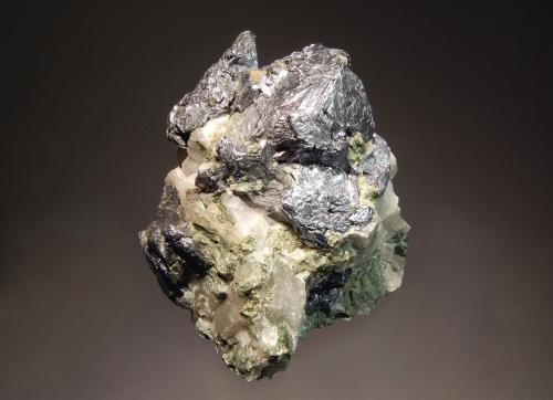 Molybdenite<br />Bishop Creek Mine, Aspendell, Bishop Creek District, Inyo County, California, USA<br />5.1 x 5.5 cm<br /> (Author: crosstimber)