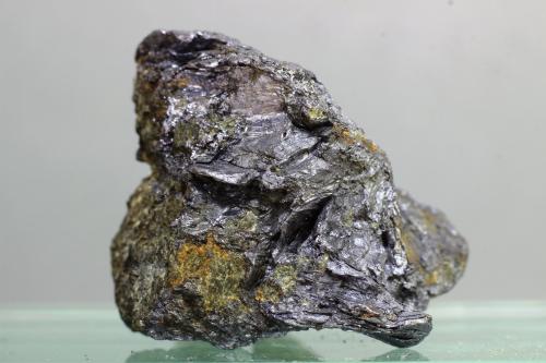 Molibdenita<br />Pedrera Xauxa (Pedrera Aymar), Turó de Xauxa / Sot de les Pedreres, Gualba, Comarca Vallès Oriental, Barcelona, Cataluña / Catalunya, España<br />28x24 mm<br /> (Autor: Juan Espino)