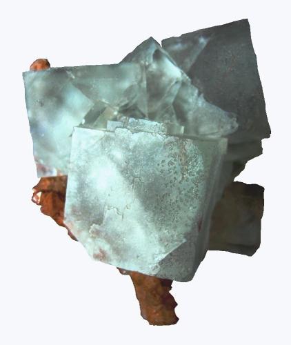 Fluorite<br />Clara Mine, Rankach Valley, Oberwolfach, Wolfach, Black Forest, Baden-Württemberg, Germany<br />Specimen height 6 cm<br /> (Author: Tobi)