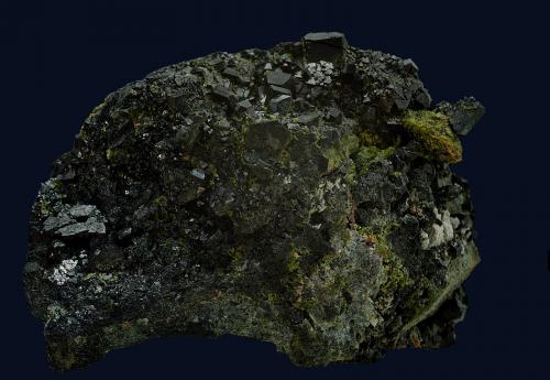 Allanita-(La)<br />Nueva Vizcaya Mine, Los Calvitos property, Burguillos del Cerro, Comarca Zafra-Río Bodión, Badajoz, Extremadura, Spain<br />51 x 30 mm<br /> (Autor: Antonio Carmona)