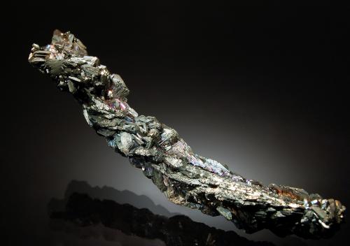 Marcasite<br />Bou Nahas Mine, Oumjrane mining area, Alnif Commune, Tinghir Province, Drâa-Tafilalet Region, Morocco<br />1.5 x 10.5 cm<br /> (Author: crosstimber)