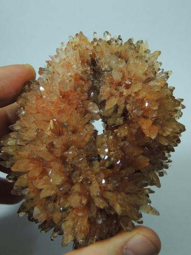 Creedite<br />Navidad Mine, Abasolo, Rodeo, Municipio de Rodeo, Durango, Mexico<br />9.4 x 7.4 x 5.6 centimeters<br /> (Author: Ricardo Melendez)