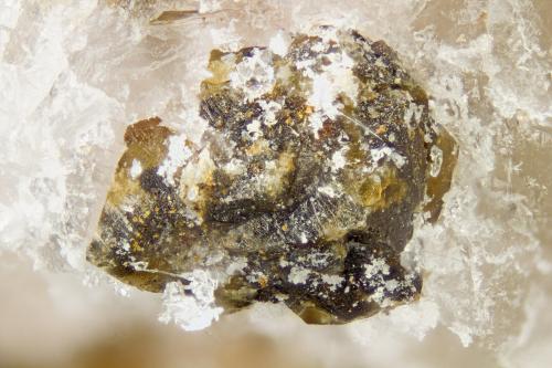 Terskite<br />Poudrette Quarry, Mont Saint-Hilaire, La Vallée-du-Richelieu RCM, Montérégie, Québec, Canada<br />FOV = 2mm<br /> (Author: Doug)