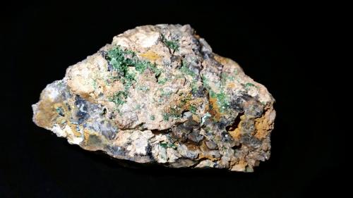 Torbernita<br />Obejo Mine, Valdelagrana, Andújar, Comarca de la Campiña, Jaén, Andalusia, Spain<br />10,5x6,5x5 cm.<br /> (Autor: Nacho)