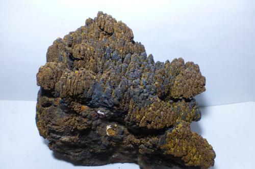 Goethita y limonita<br />Mines Can Palomeres, Malgrat de Mar, Comarca Maresme, Barcelona, Cataluña / Catalunya, España<br />17x14cm<br /> (Autor: heat00)