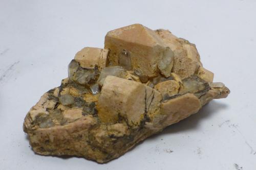 Microclina<br />Can Vernenc, Montnegre Mountains, La Batllòria, Sant Celoni, Comarca Vallès Oriental, Barcelona, Catalonia / Catalunya, Spain<br />4,5x3cm<br /> (Autor: heat00)