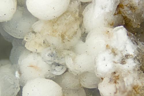 Chabazite-Na Horvathite-(Y)<br />Poudrette Quarry, Mont Saint-Hilaire, La Vallée-du-Richelieu RCM, Montérégie, Québec, Canada<br />FOV = 4mm<br /> (Author: Doug)