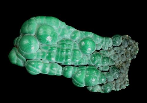 Malachite<br />Apex Mine, Jarvis Peak, Beaver Dam Mountains, Tutsagubet District, Washington County, Utah, USA<br />72 x 40 x 18 mm<br /> (Author: GneissWare)