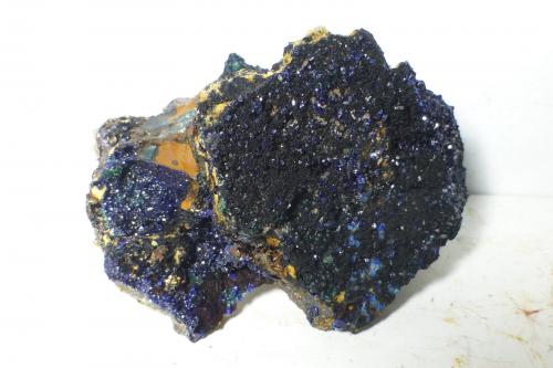 Azurita<br />Linda Mariquita Mine, El Molar, Comarca Priorat, Tarragona, Catalonia / Catalunya, Spain<br />6x4cm<br /> (Autor: heat00)