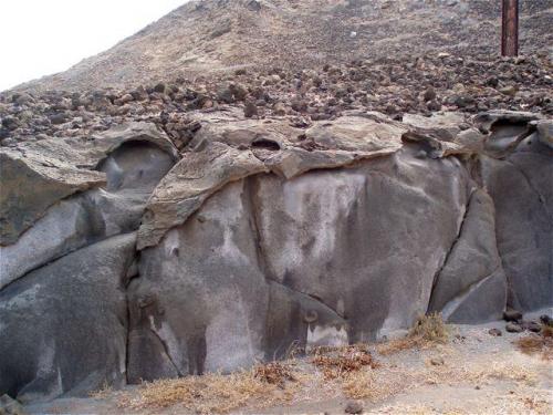 _Decapado de la colada de tefrifonolita
Punta Camello. Gran Canaria. España (Autor: María Jesús M.)