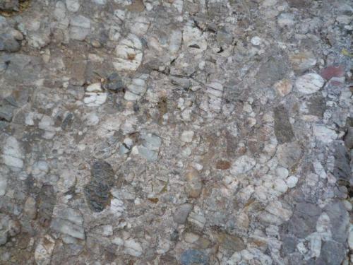 Conglomerado con clastos silíceos
Laguna Negra, entre los municipios de Vinuesa y Covaleda, Soria, en Castilla y León (España)”.
Ancho de imagen 30 cm. (Autor: María Jesús M.)
