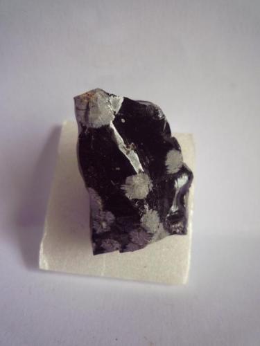 Obsidiana nevada.
Utah, USA.
3 X 5 X 3 cm. (Autor: Rafael varela olveira)