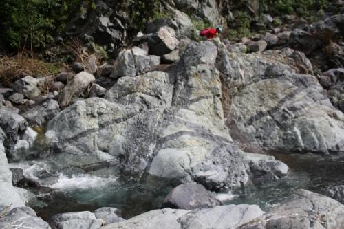 Lava almohadillada
Barranco de las Angustias, La Palma, Canarias, España
metros (Autor: canada)