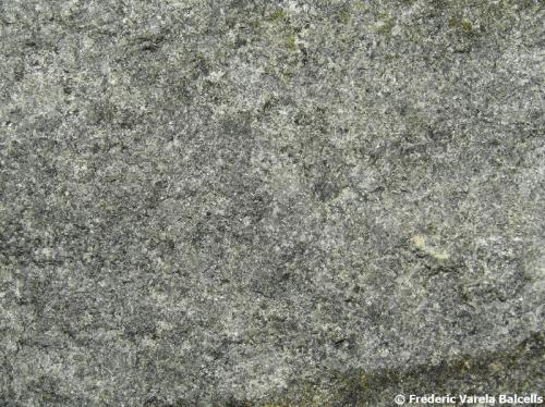 Dolerita toleítica (ofita)
Estopiñán del Castillo, Huesca, Aragón, España
Detalle de la pieza anterior (Autor: Frederic Varela)