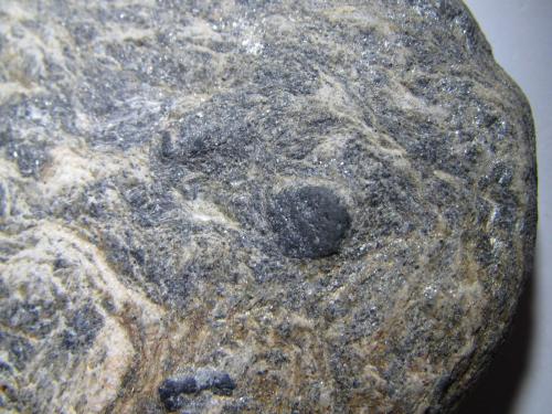 Micaesquisto con cloritoide<br />Laujar de Andarax, Comarca Alpujarra Almeriense, Almería, Andalusia, Spain<br />Cristal de 8x 6 mm.<br /> (Autor: prcantos)