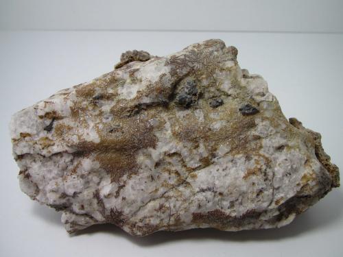 Xenolito de cuarzo con agujas de piroxeno<br />Caspar Quarry, Bellerberg volcano, Ettringen, Mayen, Eifel, Rhineland-Palatinate/Rheinland-Pfalz, Germany<br />14 x 8 cm.<br /> (Autor: prcantos)