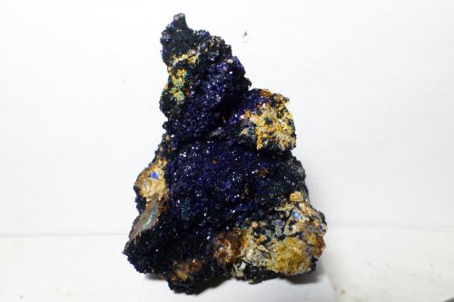 Azurita<br />Linda Mariquita Mine, El Molar, Comarca Priorat, Tarragona, Catalonia / Catalunya, Spain<br />5x3cm<br /> (Autor: heat00)