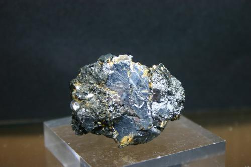 Hematites con rutilo<br />Mina Caí Bom, Novo Horizonte, Bahia, Región Nordeste, Brasil<br />41mm - 34mm - 25mm<br /> (Autor: Pedro Naranjo)