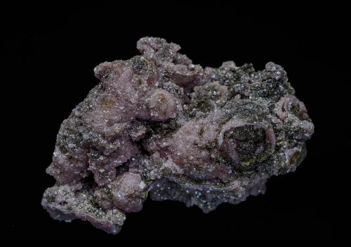 Rhodochrosite<br />Zona minera N'Chwaning, Kuruman, Kalahari manganese field (KMF), Provincia Septentrional del Cabo, Sudáfrica<br />5.2 x 3.9 cm<br /> (Author: am mizunaka)