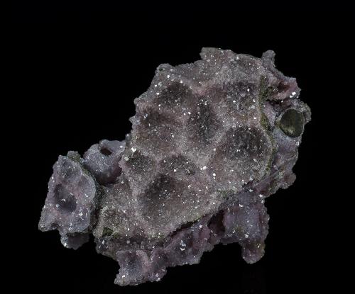 Rhodochrosite<br />Zona minera N'Chwaning, Kuruman, Kalahari manganese field (KMF), Provincia Septentrional del Cabo, Sudáfrica<br />5.2 x 3.9 cm<br /> (Author: am mizunaka)