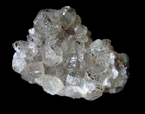 Calcite, pyrite<br />Mina Beerwalde, Yacimiento Ronneburg U, Gera, Distrito Greiz, Turingia/Thüringen, Alemania<br />8 x 6,5 cm<br /> (Author: Andreas Gerstenberg)