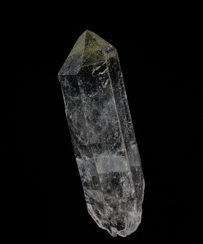 Quartz, Chamosite<br />Autoroute 55 roadcuts, Windsor (Richmond), Le Val-Saint-François RCM, Estrie, Québec, Canada<br />6.9 x 2.1 cm<br /> (Author: am mizunaka)
