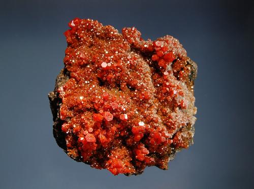 Vanadinite<br />Mina Pure Potential, Distrito Silver, Montes Trigo, Condado La Paz, Arizona, USA<br />6.0 x 6.3 cm<br /> (Author: crosstimber)