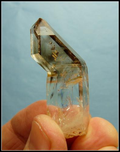 Quartz Sceptre<br />Goboboseb Mountains, Brandberg area, Erongo Region, Namibia<br />55 x 24 x 14 mm<br /> (Author: Pierre Joubert)